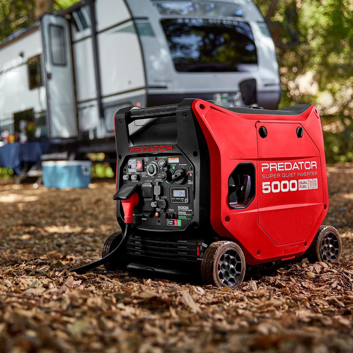 Predator 5000 Watt Dual-Fuel Super Quiet Inverter Generator with Remote Start and CO Secure Technology - Image 4