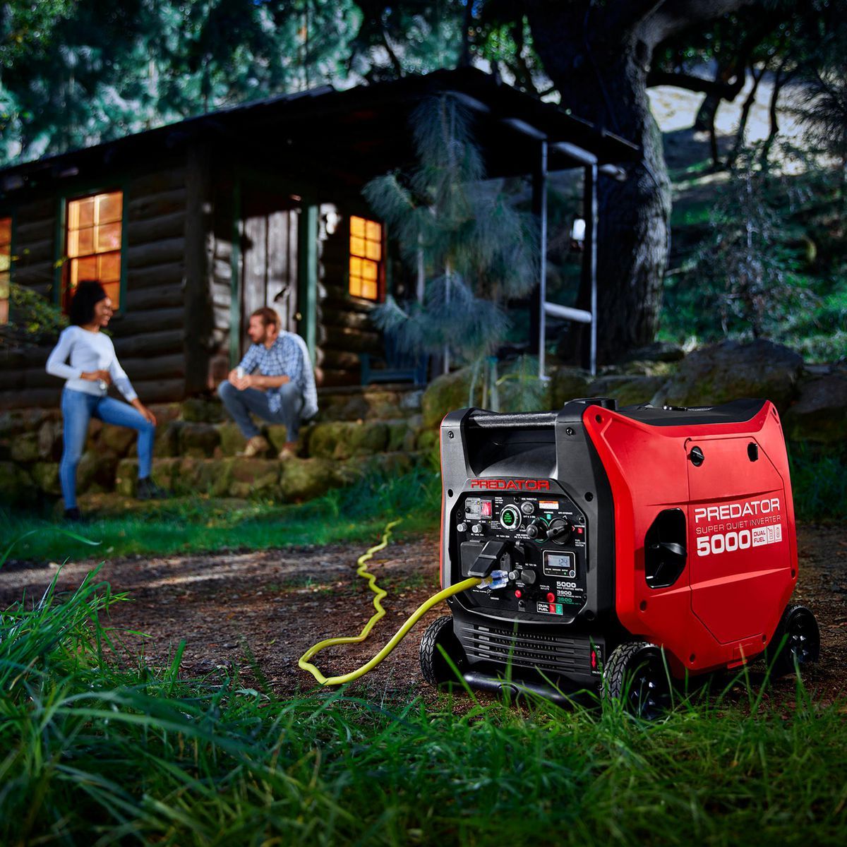 Predator 5000 Watt Dual-Fuel Super Quiet Inverter Generator with Remote Start and CO Secure Technology - Image 3