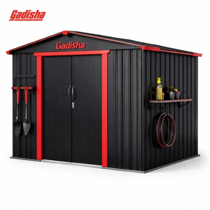 Galvanized Steel Storage Shed