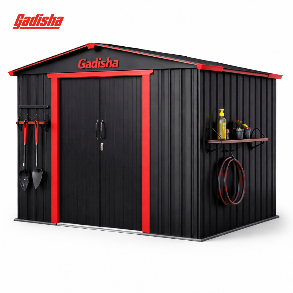 Galvanized Steel Storage Shed